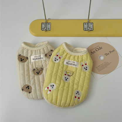 Padded Teddy Yorkie Vest