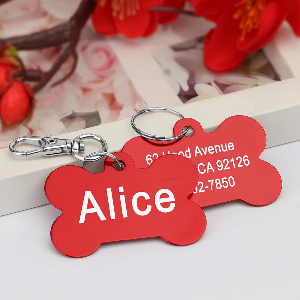 Personalized Yorkie ID Tag