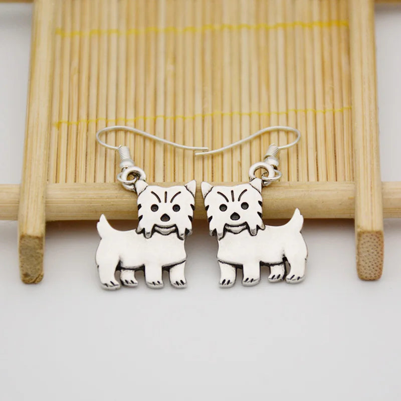 Yorkie Earrings