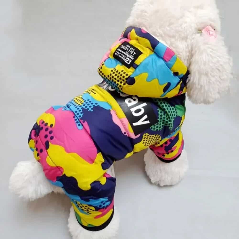 Camouflage Yorkie Jumpsuit
