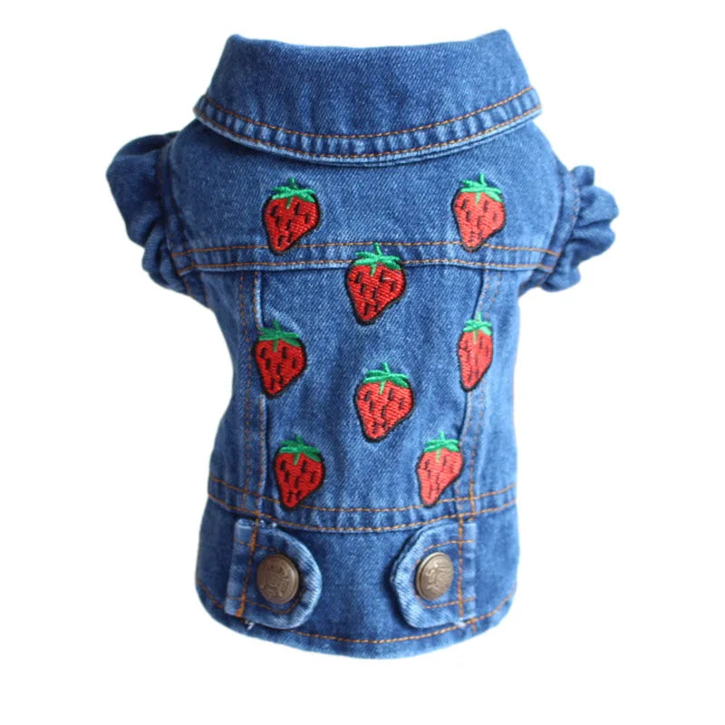 Denim Yorkshire Terrier Vest