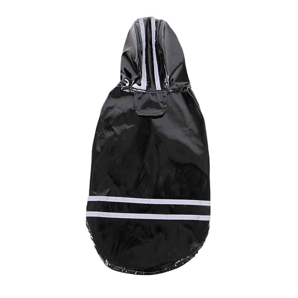reflective safety yorkie raincoat black yorkies gram