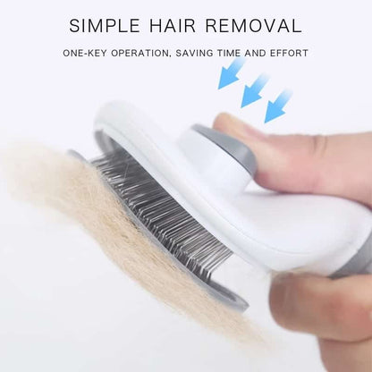 Self-Cleaning Yorkie Brush