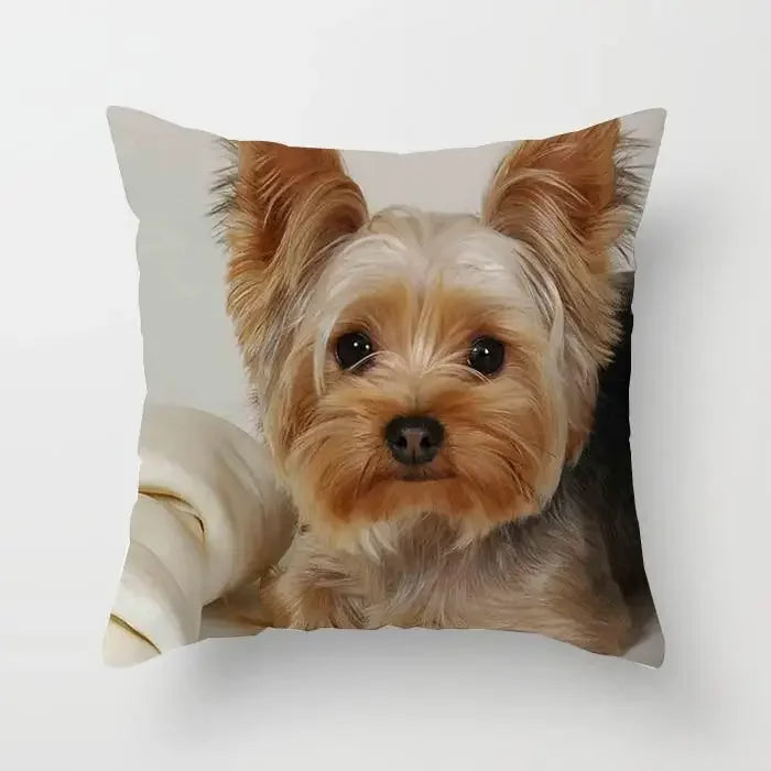 Yorkie Decor Pillow Case - image 33