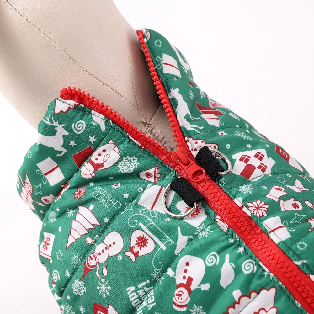 Christmas Yorkie Vest