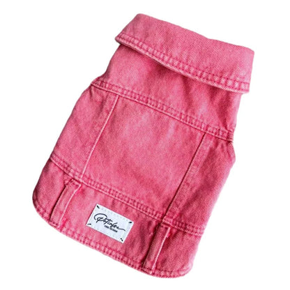 summer denim yorkie vest