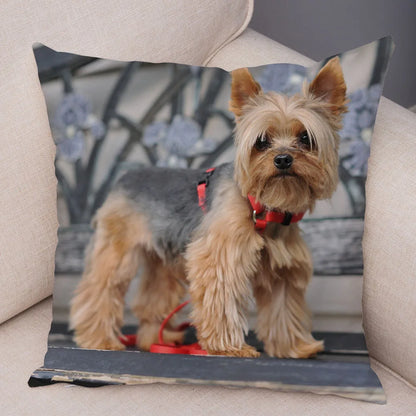 Mini Yorkie Cushion Cover - image 43