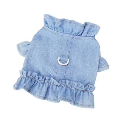 Denim Yorkie Shirt Harness