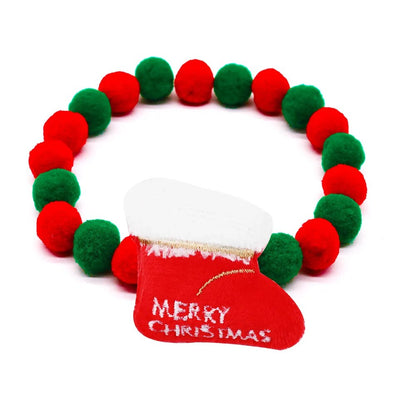 Christmas Yorkie Collar