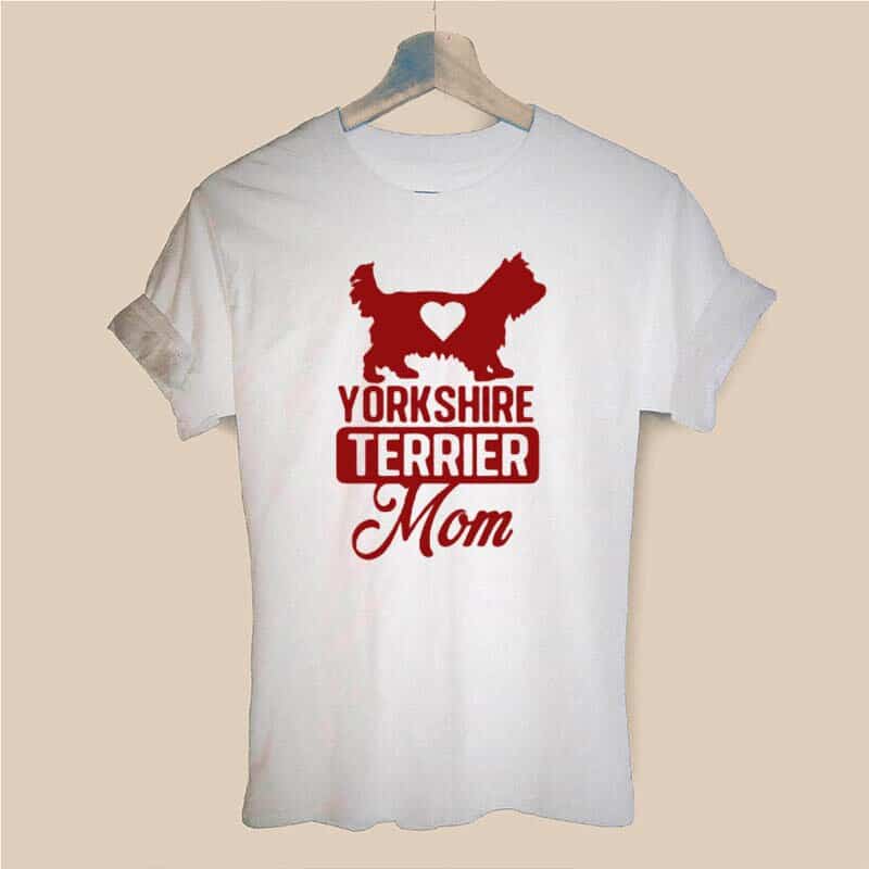 Heartbeat Yorkie T-shirt