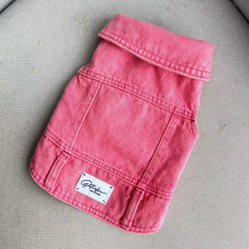 Summer Denim Yorkie Vest - image 8