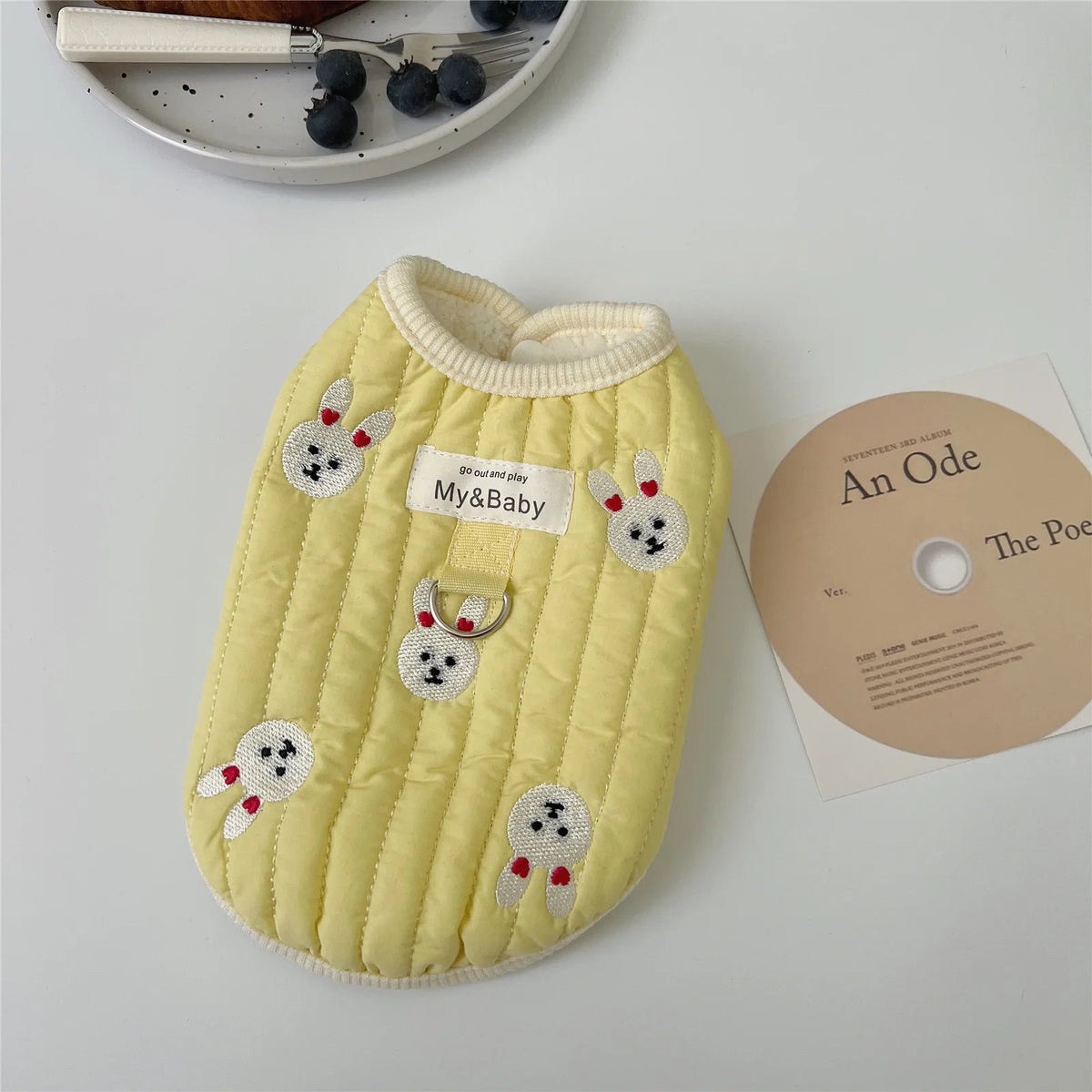 Padded Teddy Yorkie Vest