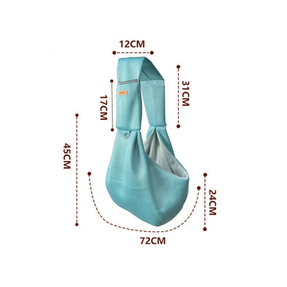 Mesh Crossbody Yorkie Carrier