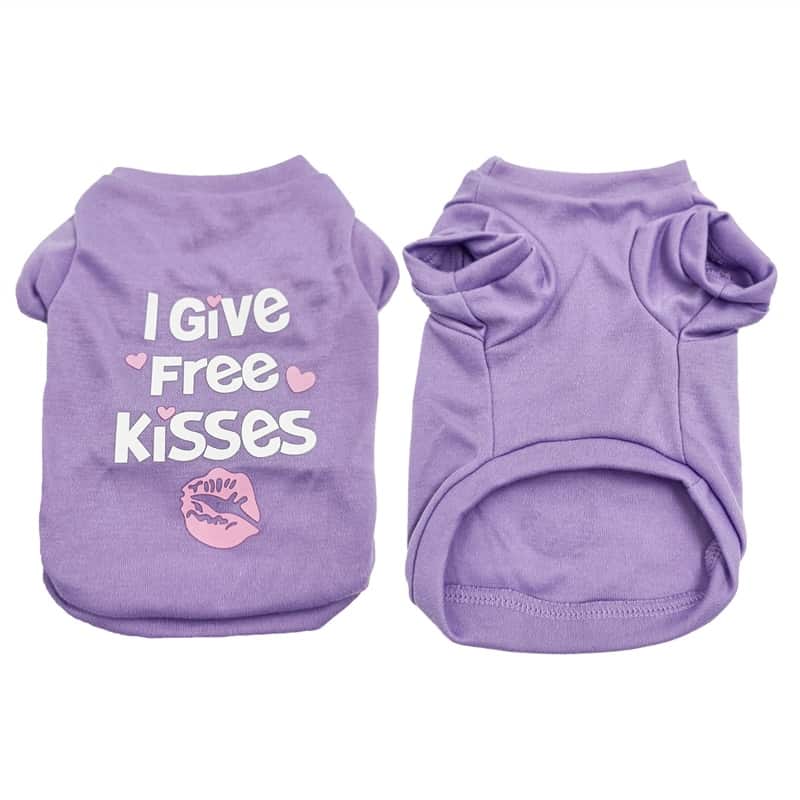 Cotton T-Shirt for Yorkies