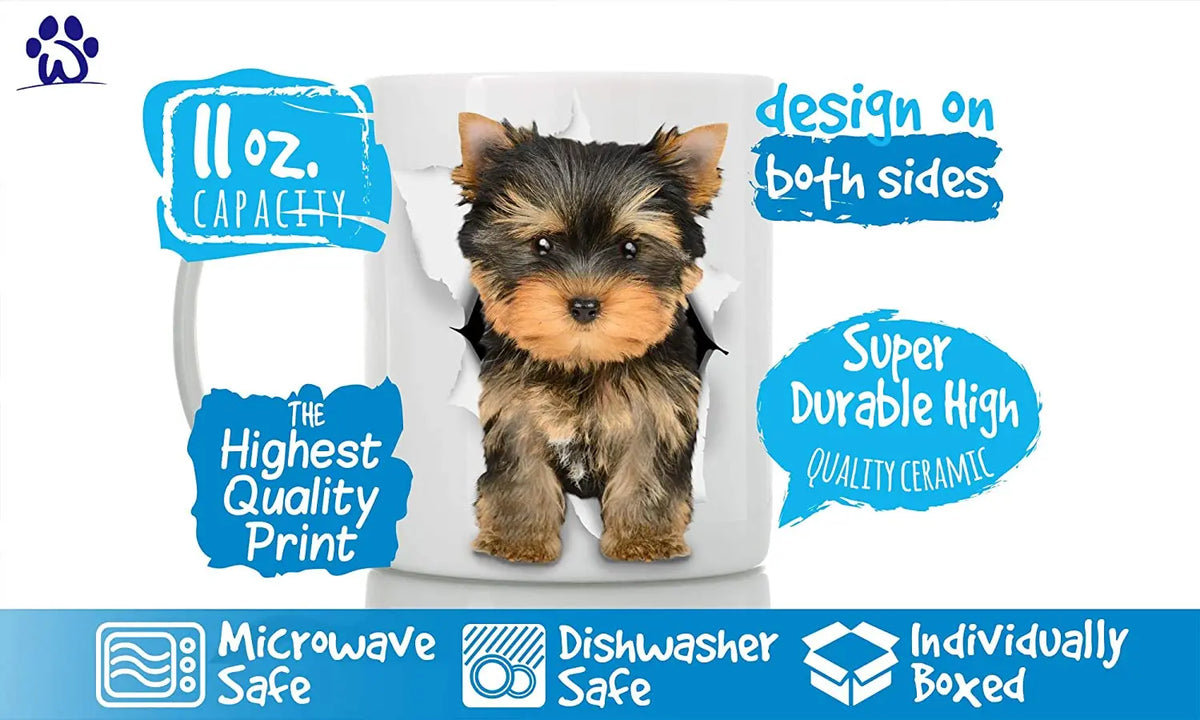 Cute Yorkshire Terrier Mug