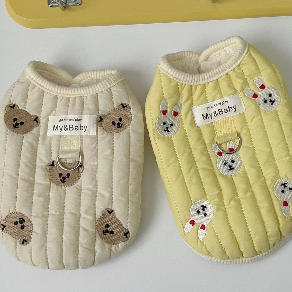 Padded Teddy Yorkie Vest