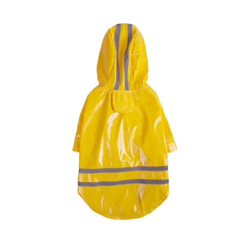 reflective safety yorkie raincoat