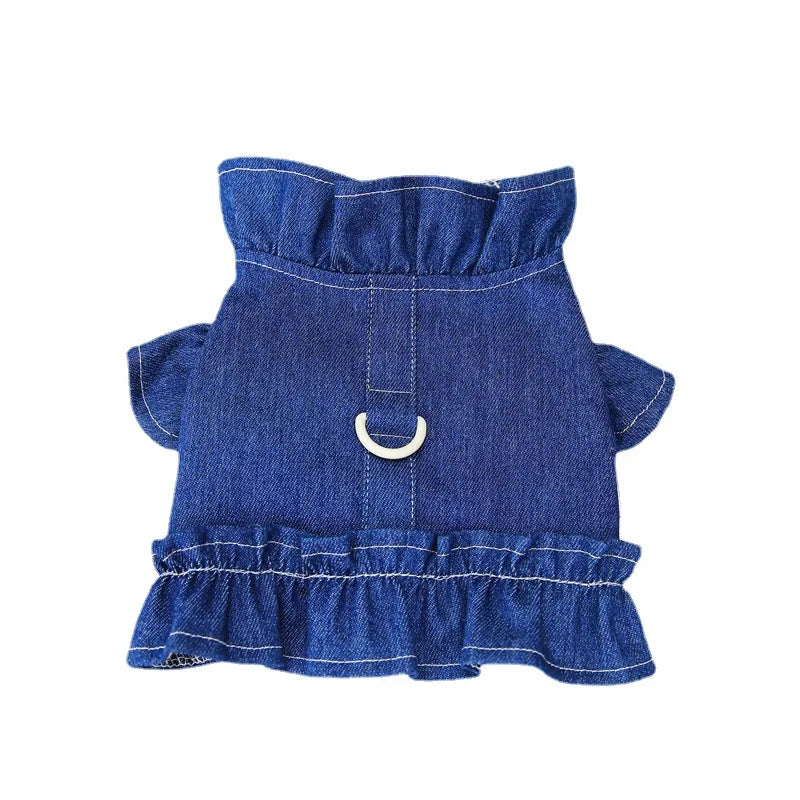 Denim Yorkie Shirt Harness
