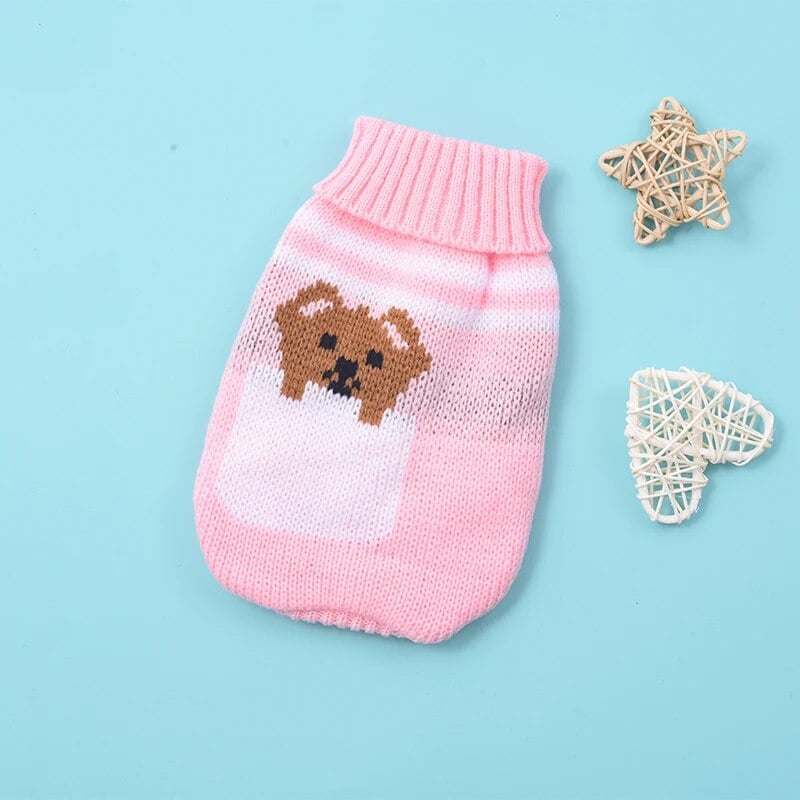 Soft Holiday Yorkie Sweater