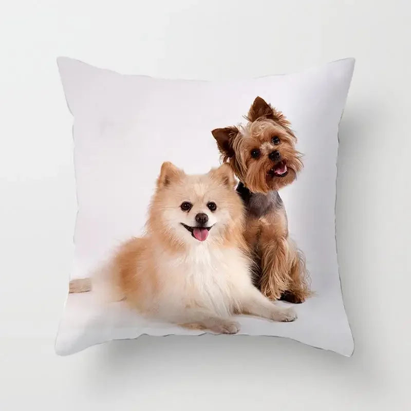 Yorkie Decor Pillow Case