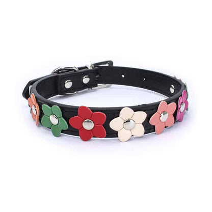 Flowers Yorkshire Terrier Collar