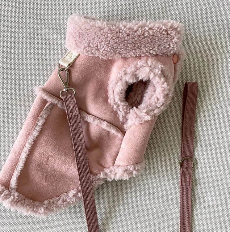 Winter Fur Yorkie Coat