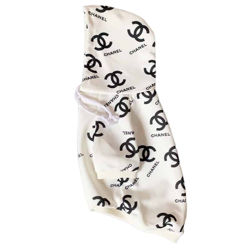 luxury chanel dog hoodie yorkies gram