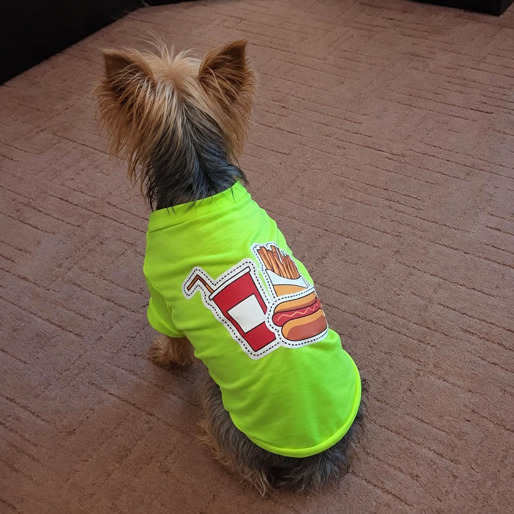 Cotton T-Shirt for Yorkies