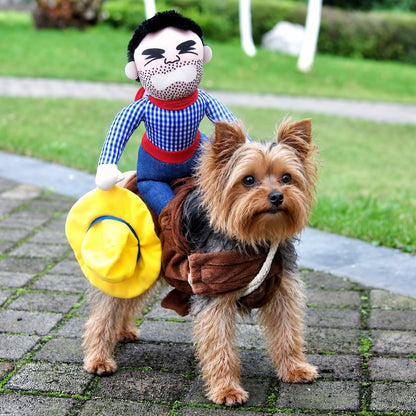 Cowboy Yorkie Halloween Costume