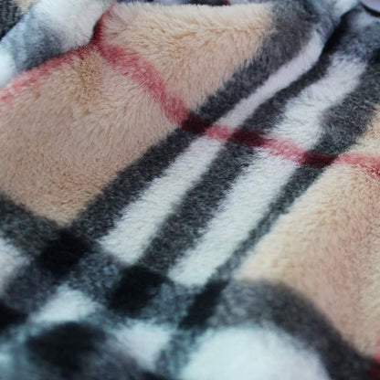 Double-Sided Plaid Yorkie Jacket