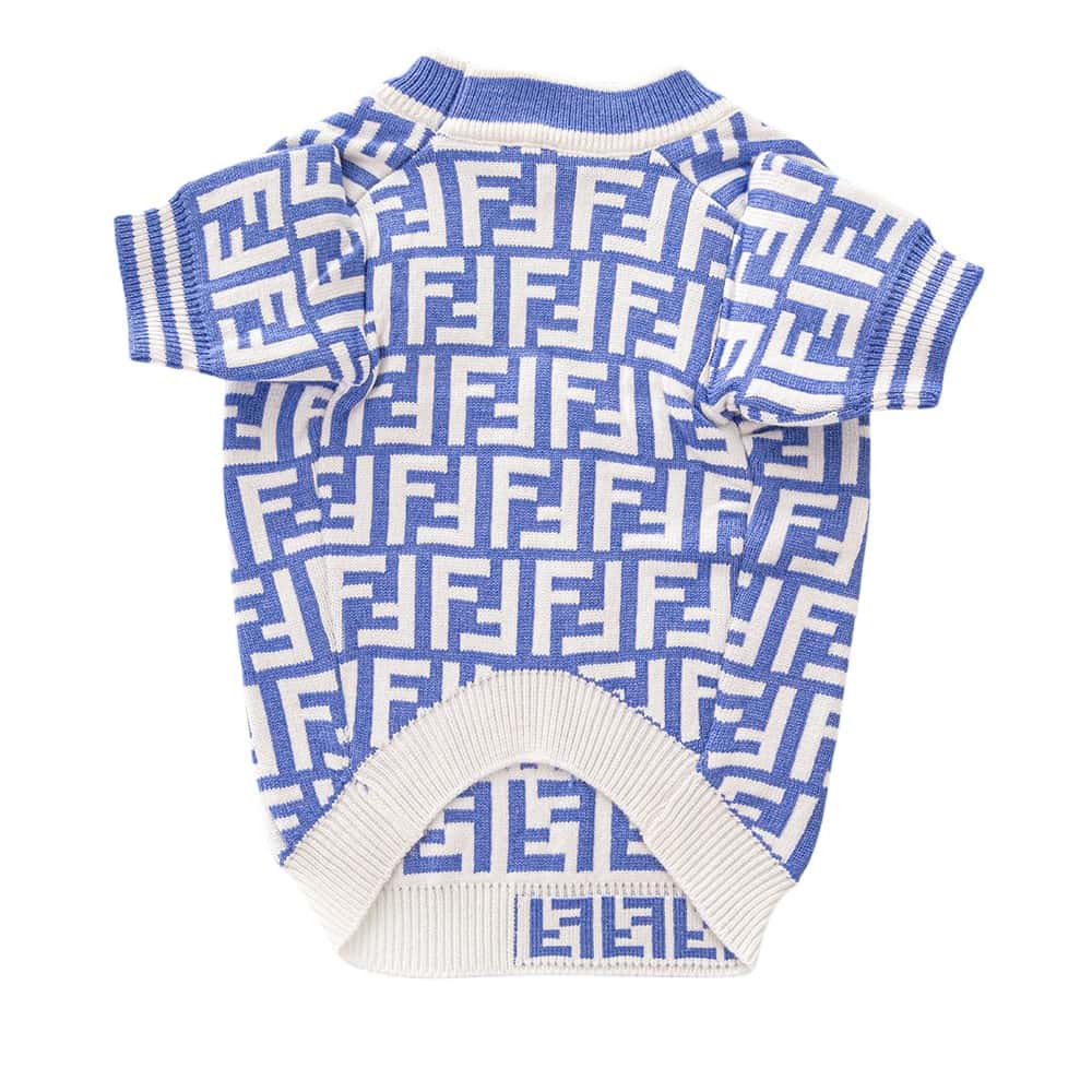 yorkie furdi sweater blue