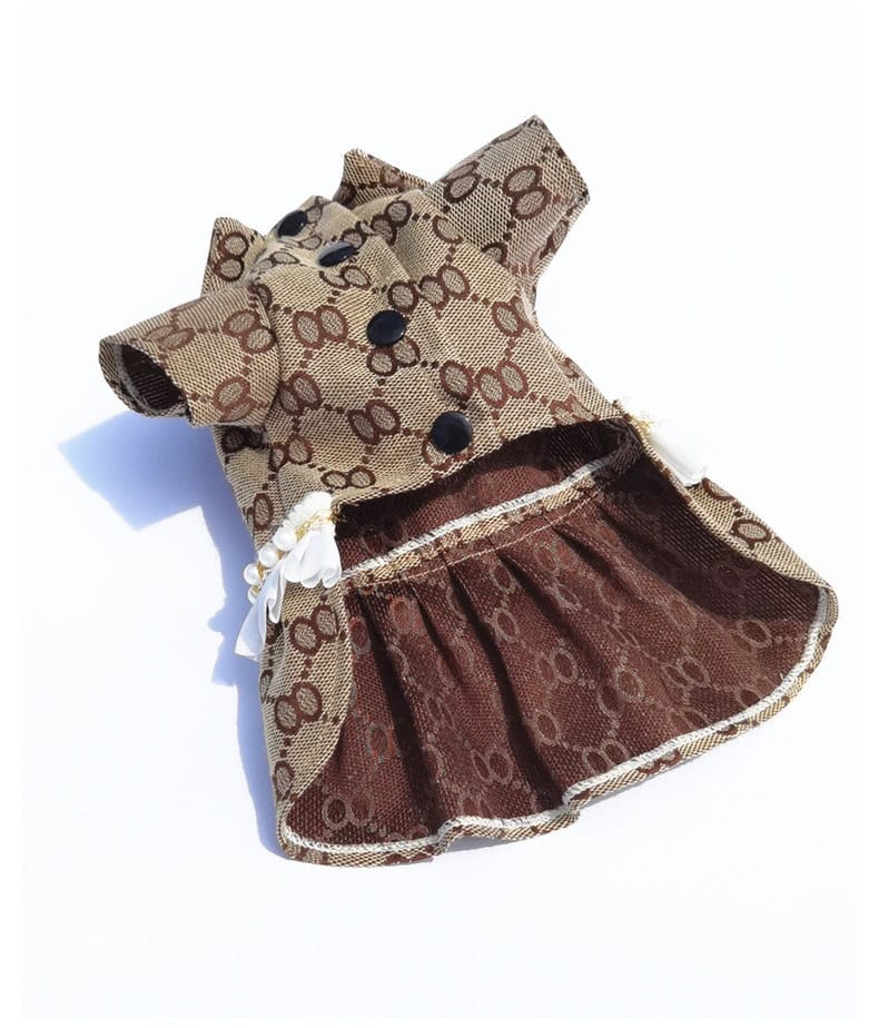 Yorkie Designer Dog Dress & Shirt