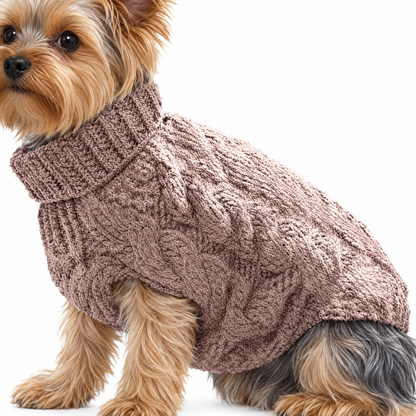 Soft Yorkie Sweater - Beige