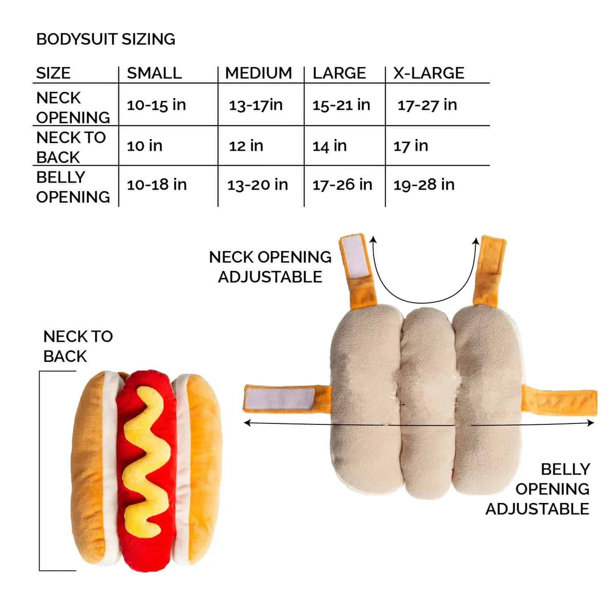 Hot Dog Yorkie Costume