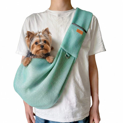 Mesh Crossbody Yorkie Carrier