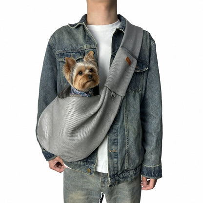 Mesh Crossbody Yorkie Carrier