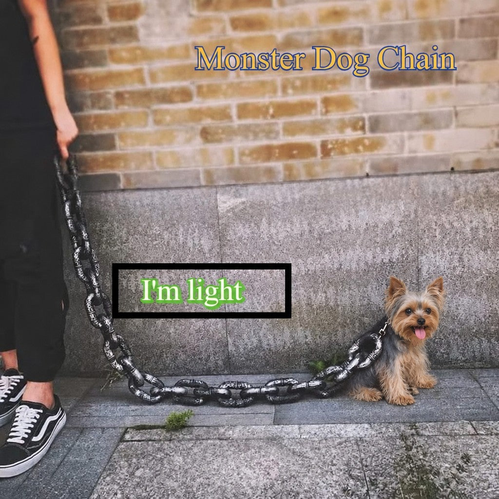 Monster Dog Chain Leash