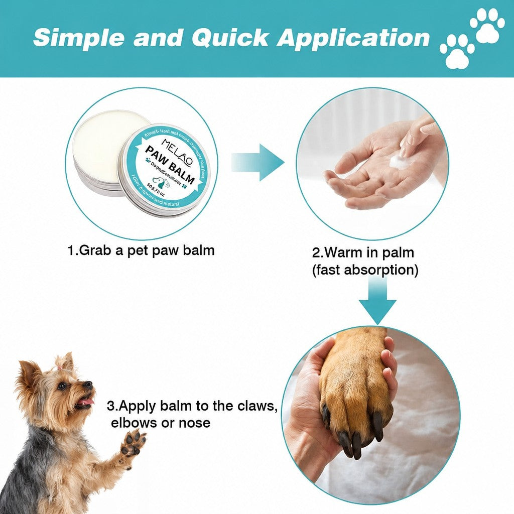 Natural Yorkie Paw Balm