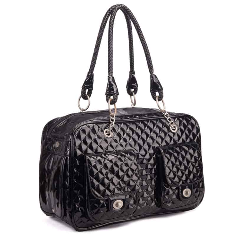 peco luxury dog carrier black