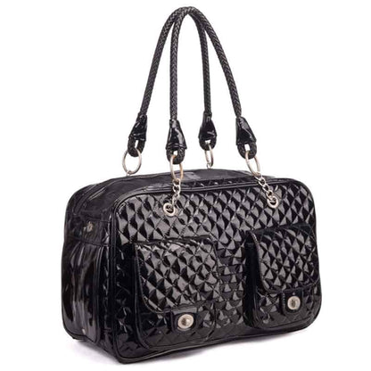 peco luxury dog carrier black