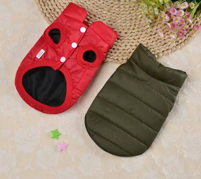 puffer yorkie vest