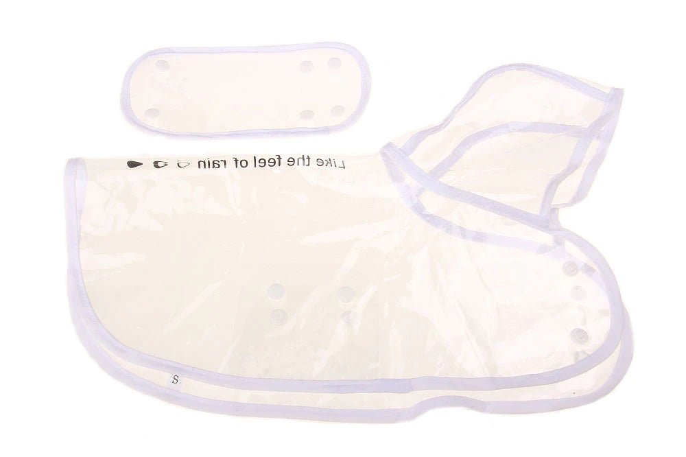Transparent Waterproof Yorkie Raincoat