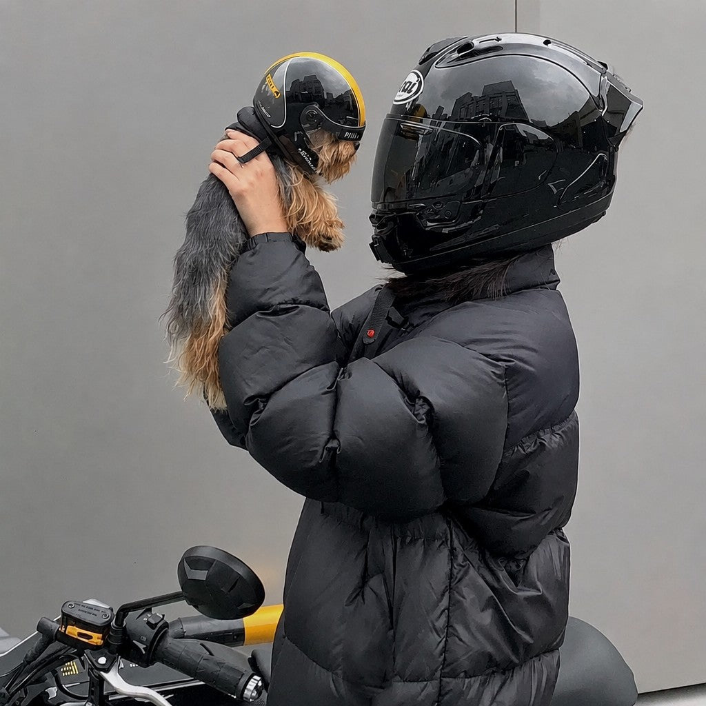 Small Dog Motorcycle Helmet