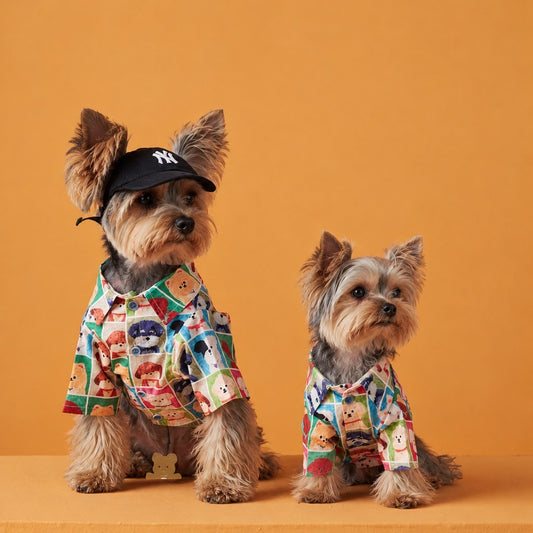 Summer Casual Yorkie Shirt