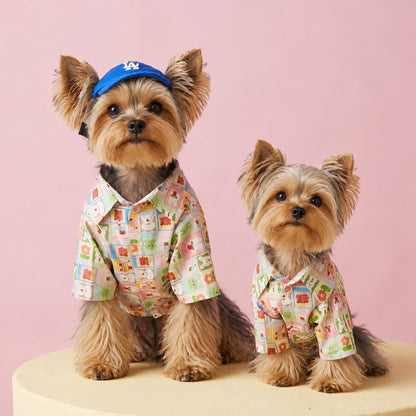 Summer Casual Yorkie Shirt