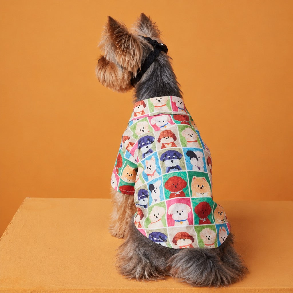 Summer Casual Yorkie Shirt