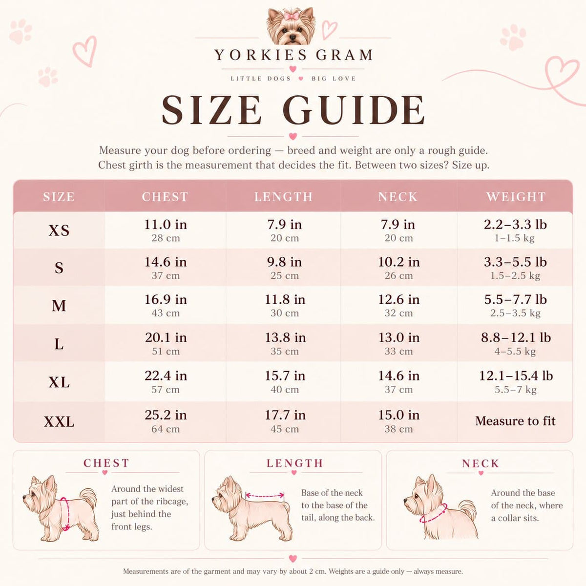 Yorkie Cozy Winter Puffer Jacket