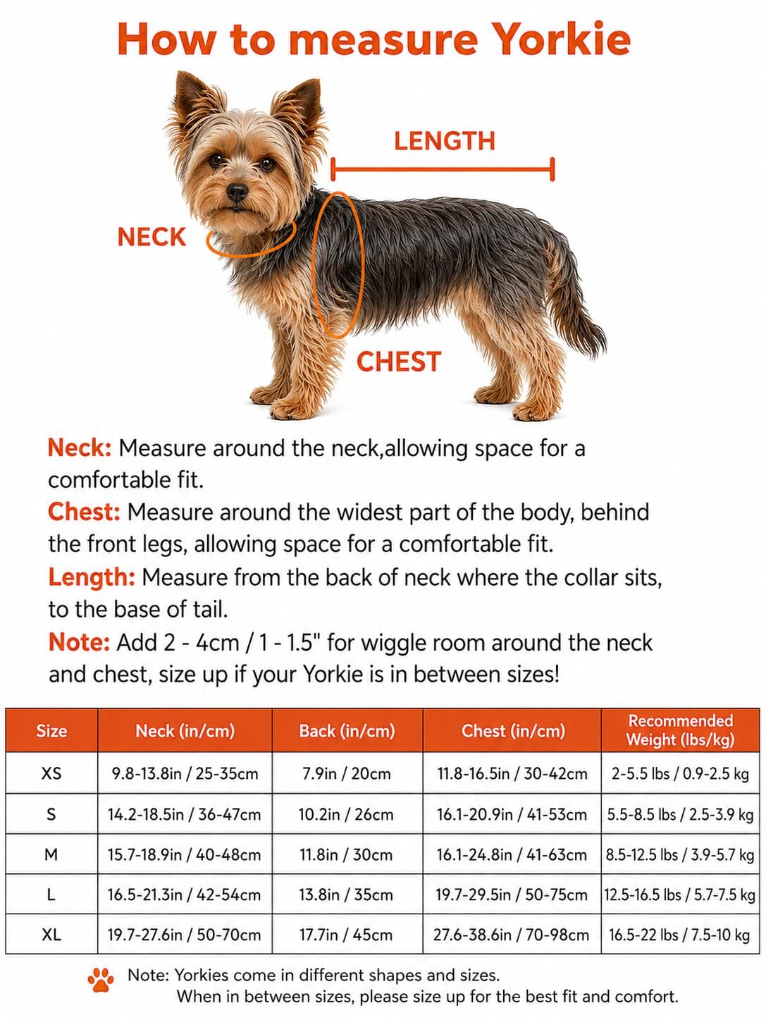 Yorkie Shark Swimming Vest