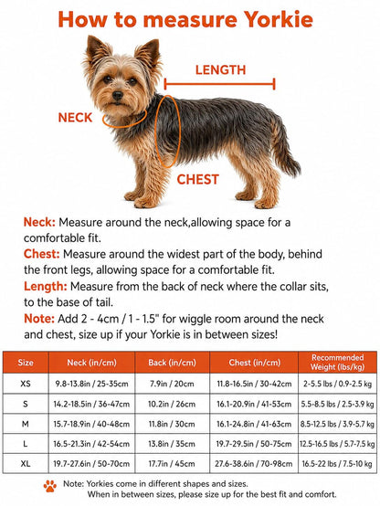 Yorkie Shark Swimming Vest