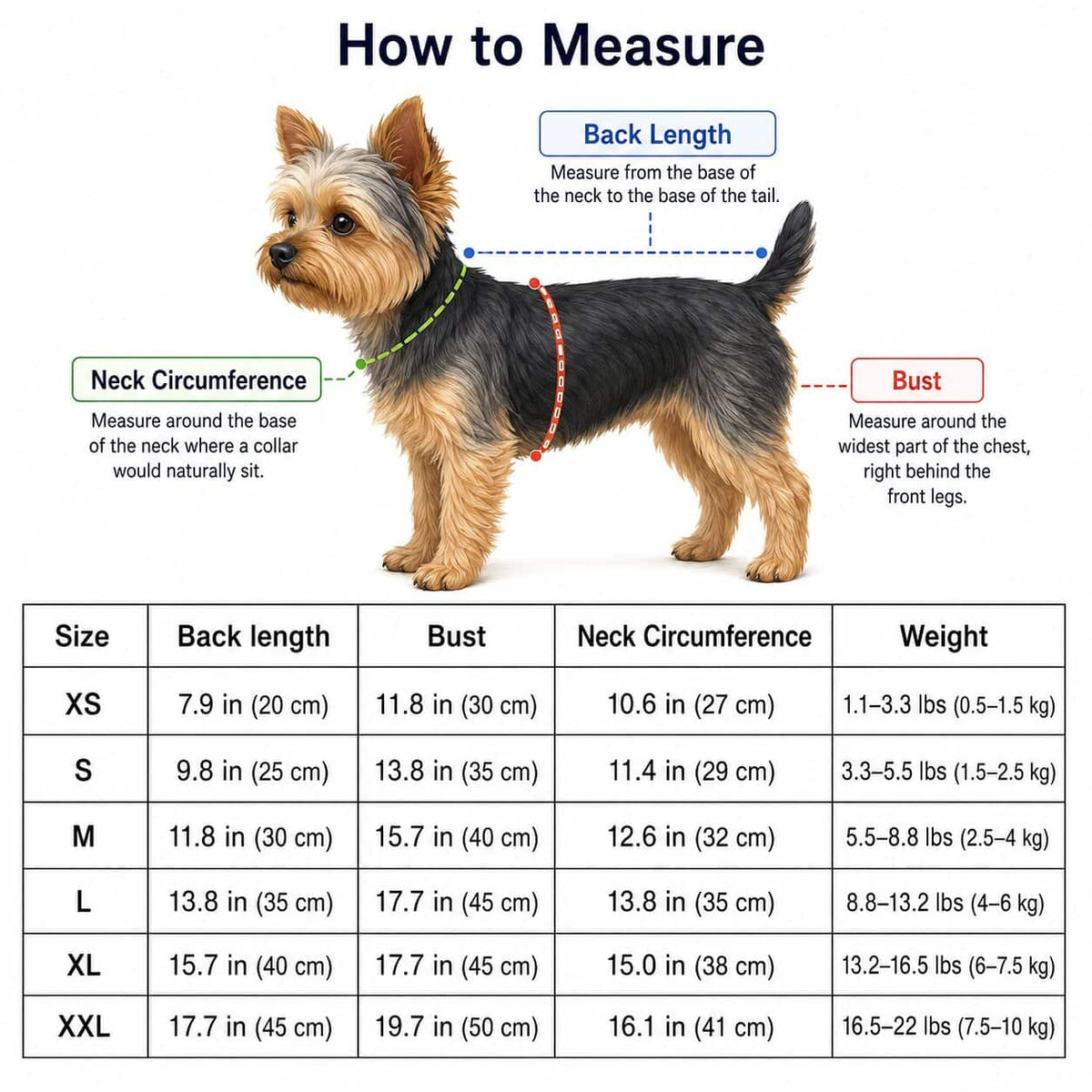 Yorkie Waterproof Raincoat